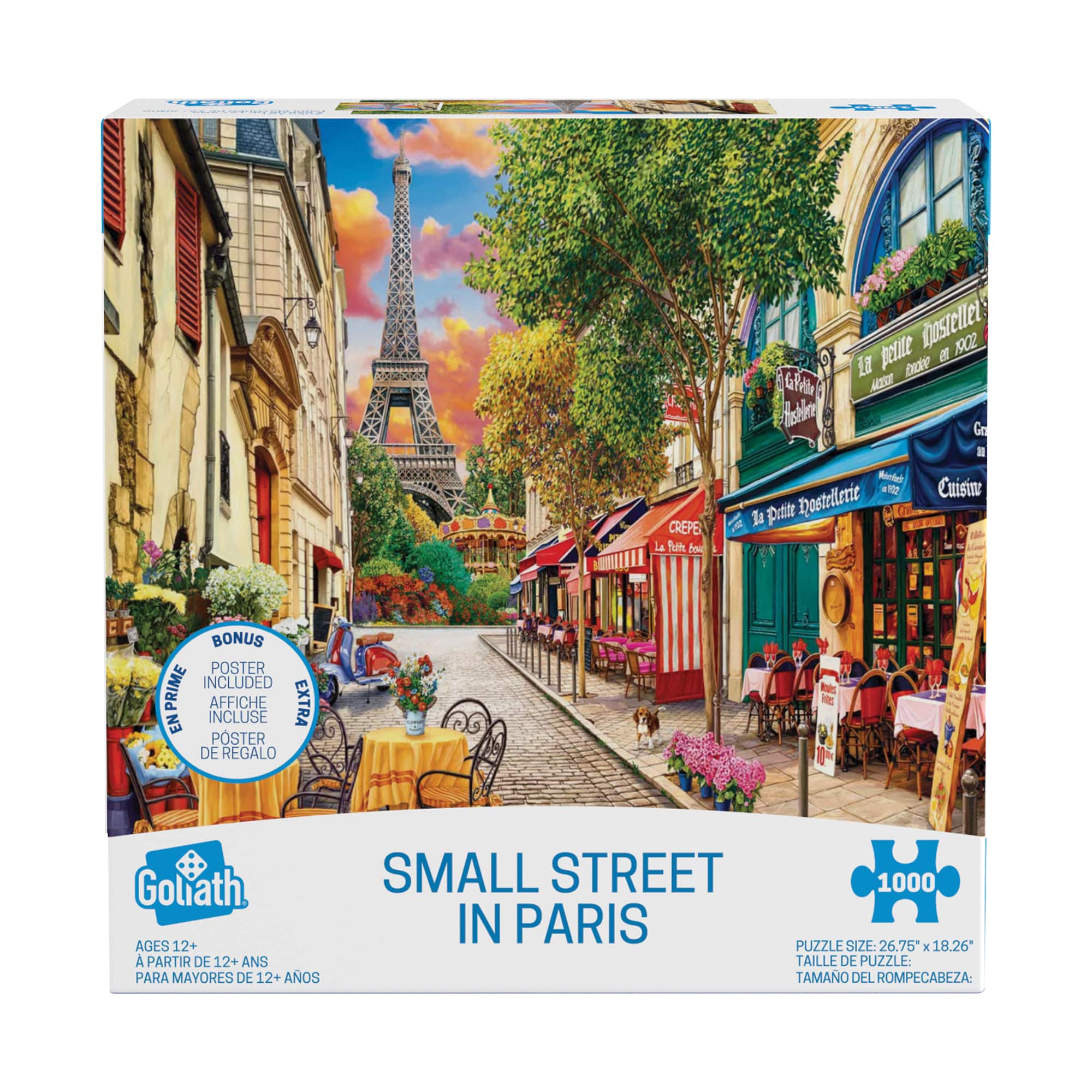 Small Street in Paris: 1000 Pcs